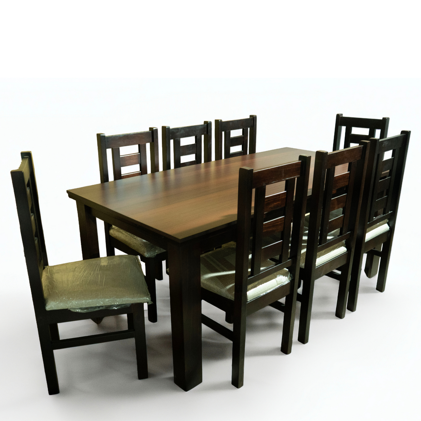 Juego de Comedor New Barcelona Chocolate 8 Sillas