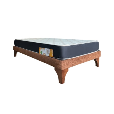 Cama Europea Oslo 1.5 plaza + Colchón Espuma