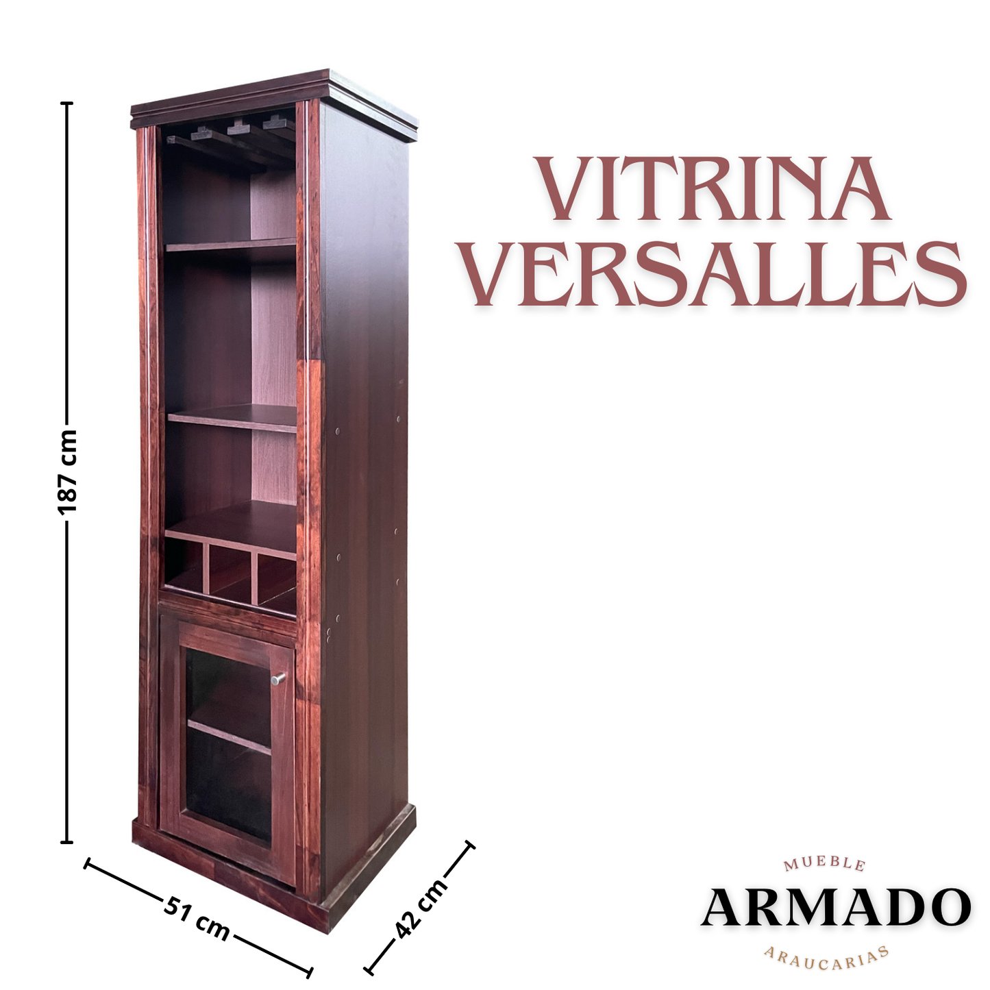 Vitrina Modelo Versalles