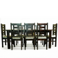 Juego de Comedor New Barcelona Chocolate 8 Sillas