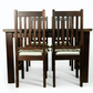 Juego de Comedor Praga 4 sillas