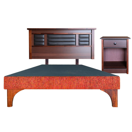 Cama Europea Tapiz Palermo 1.5 Plaza