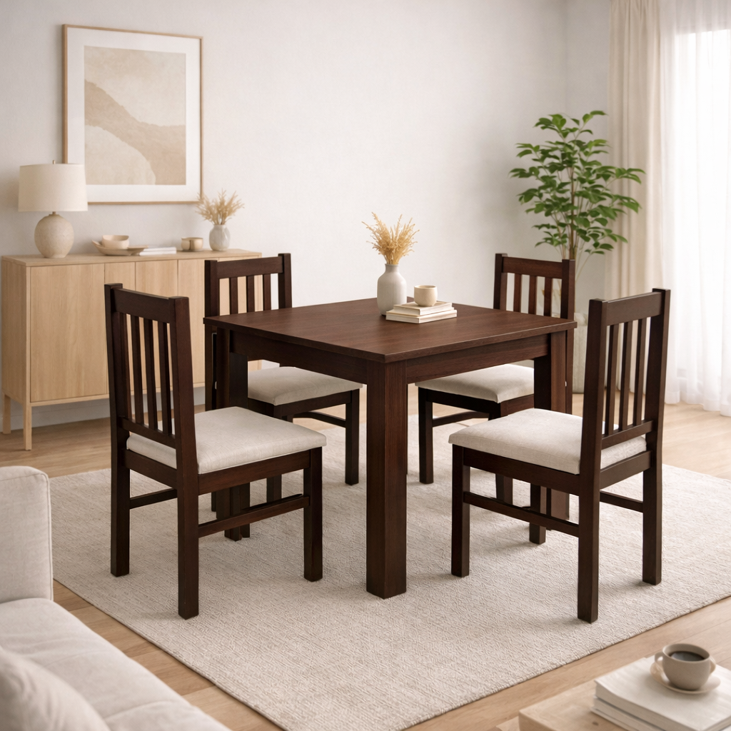 Juego de Comedor Praga 4 sillas