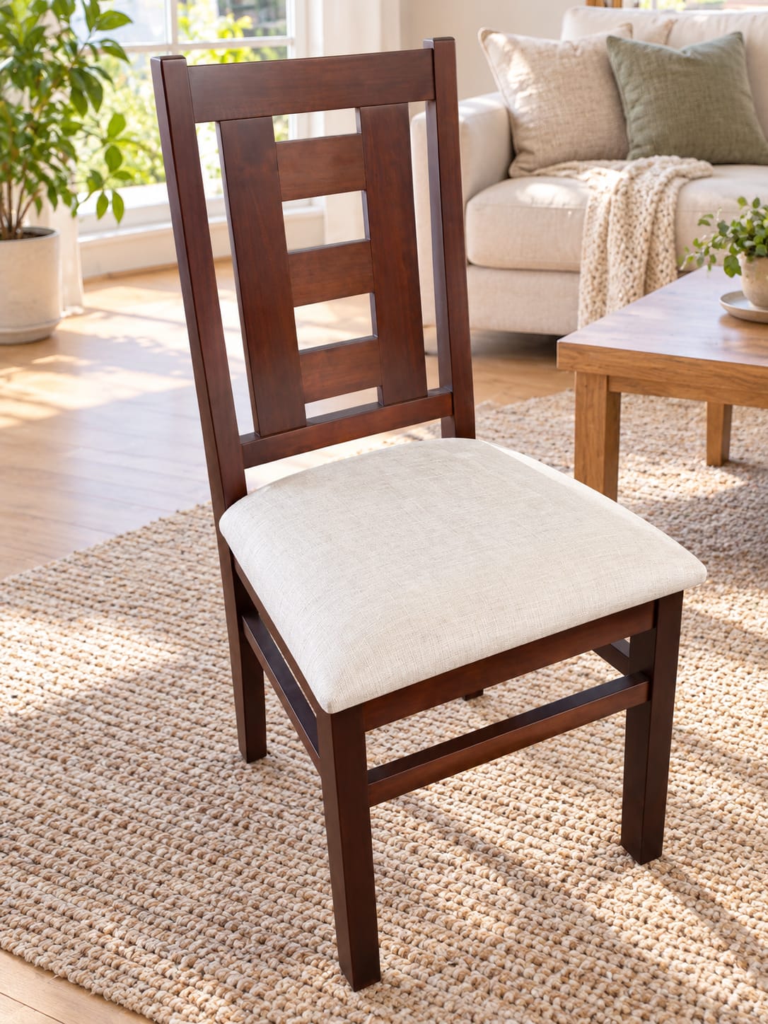 Juego de Comedor New Barcelona Chocolate 6 Sillas