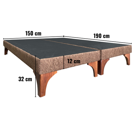 BASE DE CAMA EUROPEA DIVIDIDA 2 PLAZA