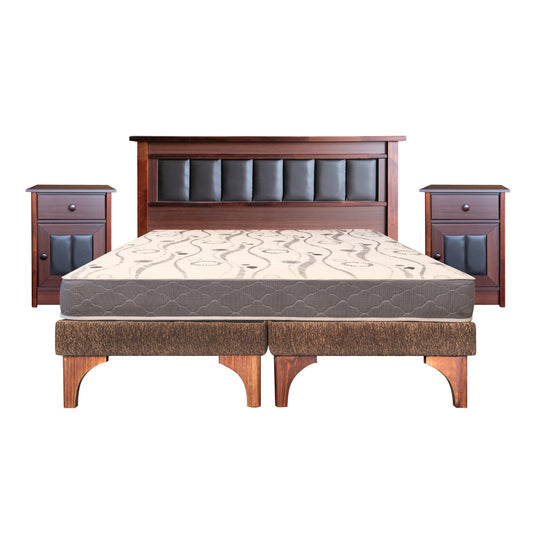 Cama Europea Napoles 2 plaza Set