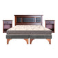 Cama Europea Palermo 2 plaza Set