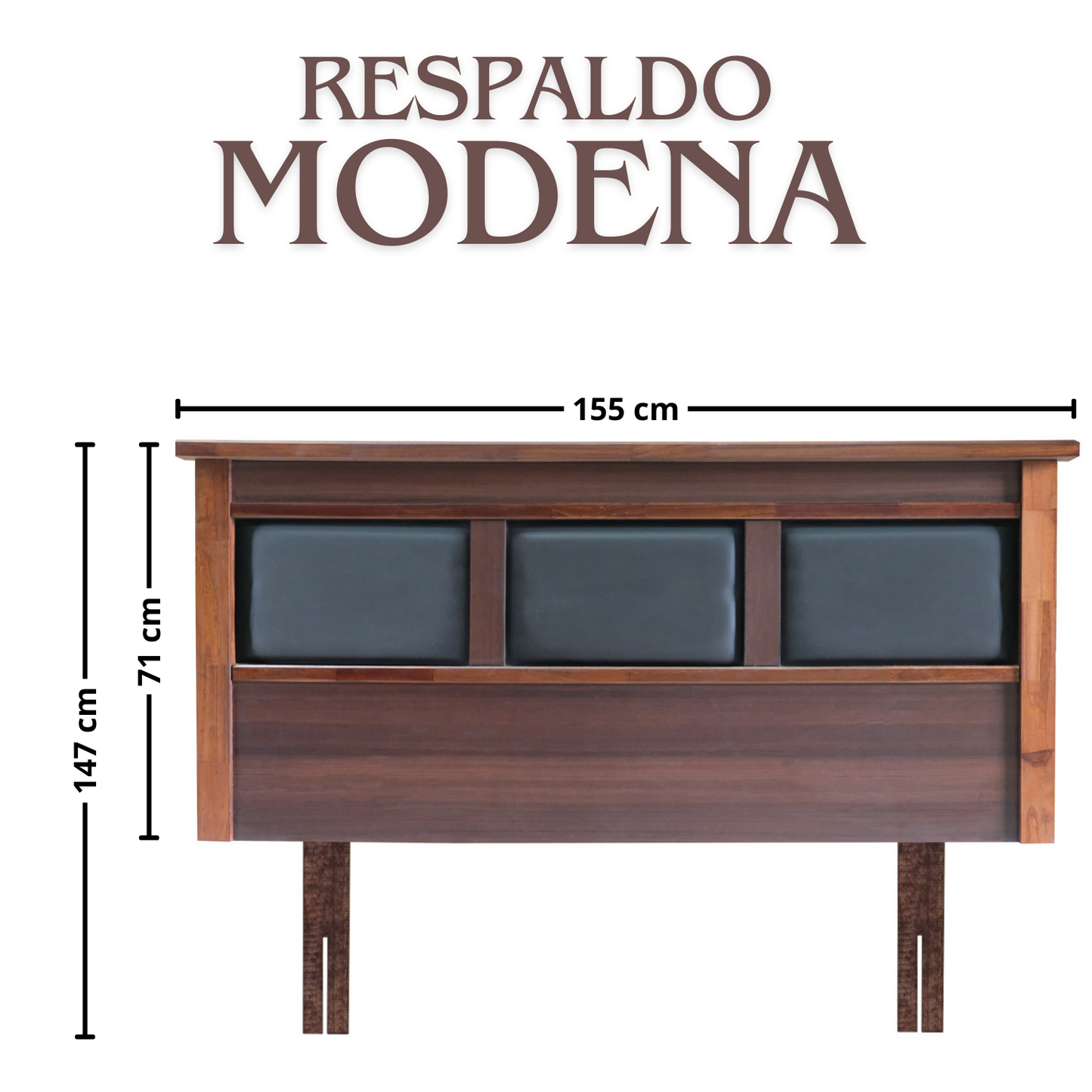 Cama Europea Modena 2 plaza Set